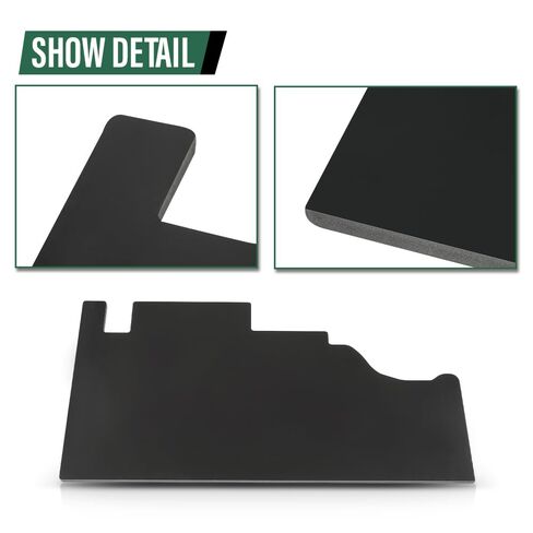 رف مكبر صوت مصنوع حسب الطلب باللون البرتقالي الكبير متوافق مع Ford F150 2009-2024 Fit Ford F250 F350 2017-2024 in Kuwait