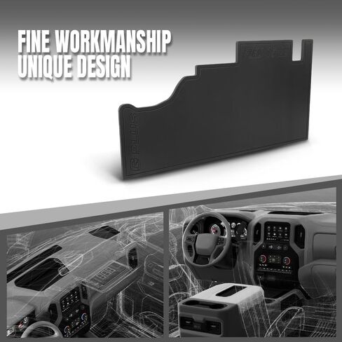 ALLGOOD Custom Made Amplifier Rack Compatible with Ford F150 2009-2024 Fit Ford F250 F350 2017-2024 Black in Saudi Arabia