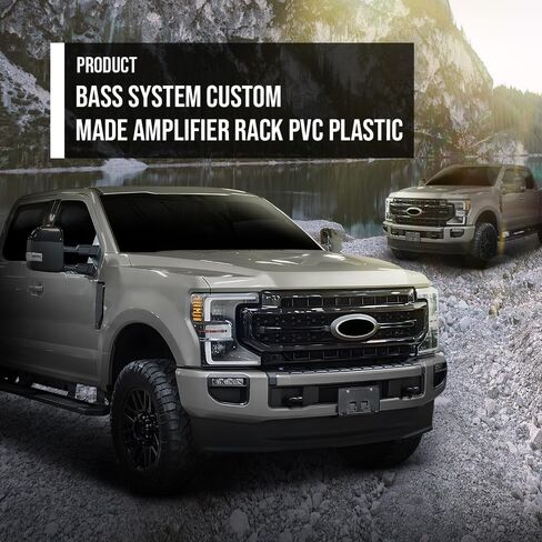 ALLGOOD Custom Made Amplifier Rack Fit Most Popular Trucks Suvs Cars with a lot of Space for Your Bass Amp and Epicenter in Saudi Arabia