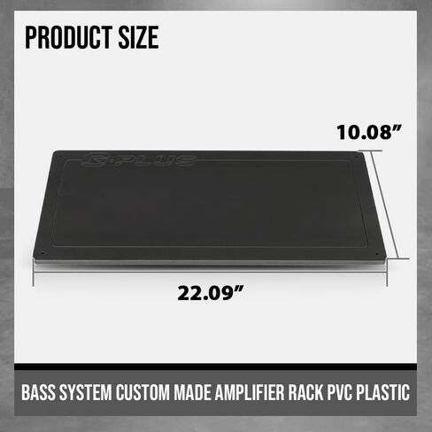 ALLGOOD Custom Made Amplifier Rack Fit Most Popular Trucks Suvs Cars with a lot of Space for Your Bass Amp and Epicenter in Saudi Arabia