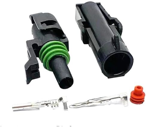 Cars Connectors 2/5/10/20 Sets 1 Pin 12015791 2.5mm Series 12010996 Auto Wire Connector Male Female Electrical Plug(1p Male Female,20 Sets) in Saudi Arabia