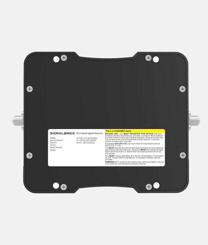 Cell Phone Booster for Truck RV Vehicle, Cell Phone Signal Booster Compatible with All U.S. Carriers AT&T, Verizon, T-Mobile & More, Boosts 5G/4G LTE/3G Signal for Band 4/12/13/17/5/2/25 in Kuwait