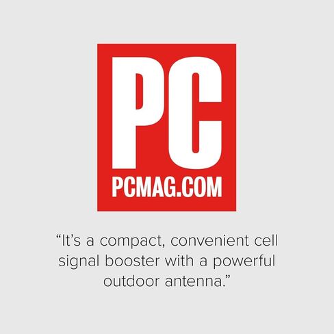weBoost Home Studio Lite - Cell Phone Signal Booster for Verizon and AT&T only | Boosts 5G, 4G LTE up to 3,000 sq. ft | Made in the U.S. | FCC Approved (model 470165) in Saudi Arabia