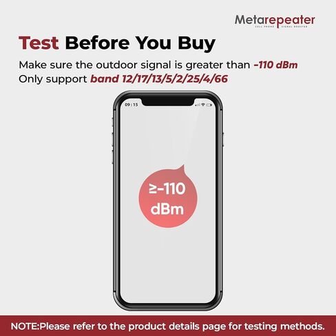 معزز الهاتف الخليوي للمنزل، شاشة LCD ذكية، معزز إشارة الهاتف الخليوي حتى 5000 قدم مربع، تعزيز 5G و4G LTE لجميع شركات النقل الأمريكية - Verizon، AT&T، T-Mobile والمزيد، معتمد من لجنة الاتصالات الفيدرالية (FCC) in Kuwait