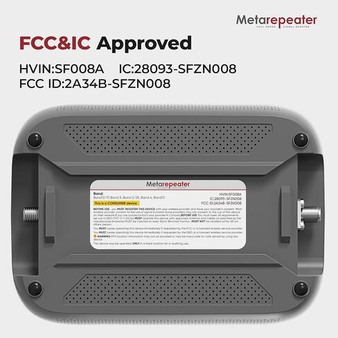 معزز الهاتف الخليوي للمنزل، شاشة LCD ذكية، معزز إشارة الهاتف الخليوي حتى 5000 قدم مربع، تعزيز 5G و4G LTE لجميع شركات النقل الأمريكية - Verizon، AT&T، T-Mobile والمزيد، معتمد من لجنة الاتصالات الفيدرالية (FCC) in Kuwait