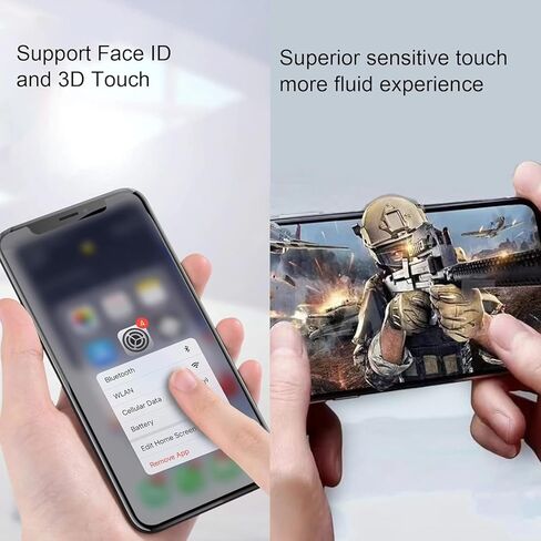 مجموعة استبدال شاشة iPhone XR، مجموعة محول رقمي LCD ثلاثية الأبعاد تعمل باللمس مقاس 6.1 بوصة مع أدوات إصلاح ولاصق إطار، 625 شمعة في المتر المربع (النوع) (موديل A2105/A1984/A2108/A2106/A2107) in Kuwait