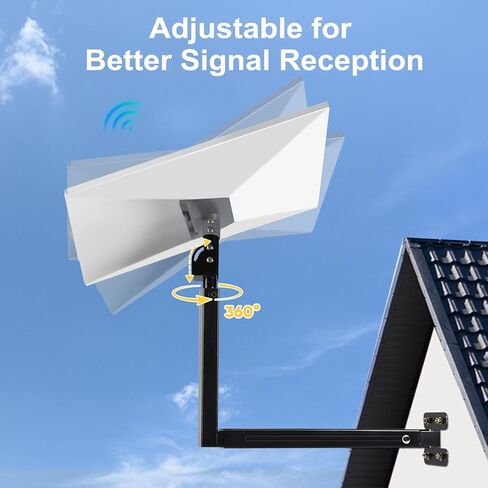 حامل Starlink، حامل جداري Starlink Telescoping Gen 3، مجموعة تركيب Starlink القياسية - تتضمن محول أنابيب Starlink Gen 3 in Kuwait