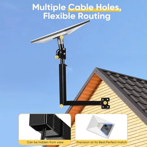 حامل Starlink، حامل جداري Starlink Telescoping Gen 3، مجموعة تركيب Starlink القياسية - تتضمن محول أنابيب Starlink Gen 3 in Kuwait
