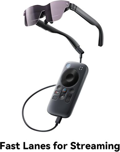 نظارات RayNeo Air 3s وحزمة تلفزيون الجيب - نظارات عرض الفيديو HueView مقاس 201 بوصة و120 هرتز in Kuwait