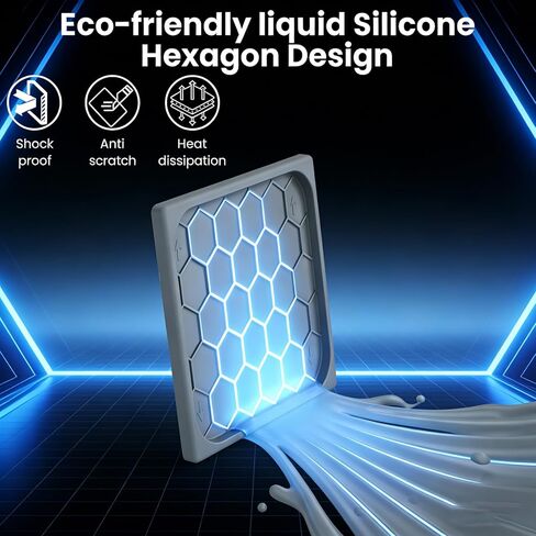 Starlink Gen 3 Protective Cover Case for Starlink Standard Dish Gen 3 Standard Kit, Silicone Hail Protector, Waterproof Satellite Dish Cover, Impact Resistant to Rocks, Starlink Standard Accessories, in Kuwait