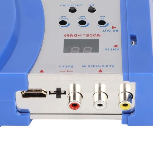 HD Digital RF Modulator, PAL NTSC Format No Drive HD Multimedia Interface AV to RF Converter for Satellite Receivers, Video Cameras, VCR in Kuwait