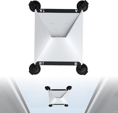 ملحقات ستارلينك الصغيرة، حامل ستارلينك ميني بالشفط، 2.8 × 4.1 × 10.8 بوصة، مجموعة ستارلينك الشمسية، حامل مركبة ستارلينك لأسقف السيارة أو النوافذ in Kuwait