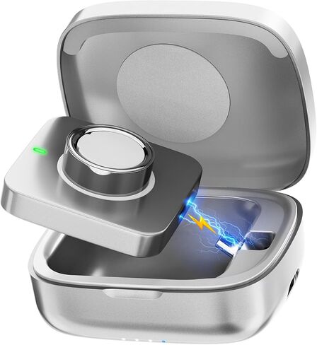 Compatible Charging Case for Ring Gen 3 & 4 Official Charger, Portable Charging Box with 1000mAh Capacity, Fits All Ring Sizes, 30-Day Runtime (Official Charger Not Included) in Saudi Arabia