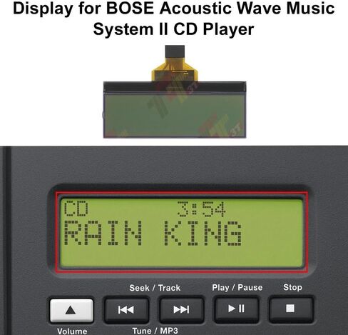 شاشة عرض لمشغل الأقراص المضغوطة بنظام الموسيقى Bose Acoustic Wave Music System II in Kuwait