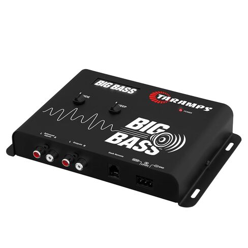 Taramps Big Bass DSP، معالج عميق لأنظمة الصوت في السيارة، معزز تأثير مضخم الصوت مع تردد قابل للتعديل وعناصر تحكم في الاجتياح in Kuwait