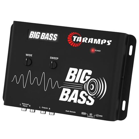 Taramps Big Bass DSP، معالج عميق لأنظمة الصوت في السيارة، معزز تأثير مضخم الصوت مع تردد قابل للتعديل وعناصر تحكم في الاجتياح in Kuwait