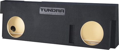 Tundra Crew Max 2014-2021 10 "مزدوج مختوم صندوق فرعي مضخم صوت الضميمة صندوق مكبر الصوت سيارة شاكر الأرض in Kuwait