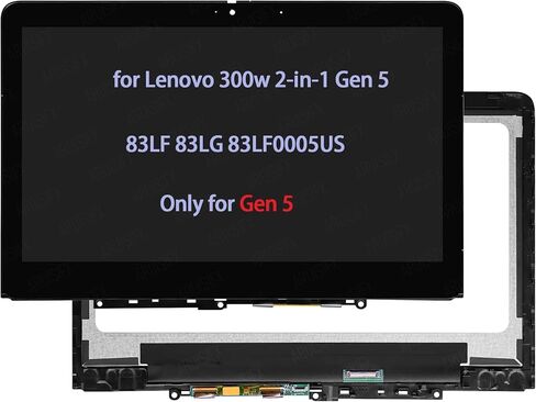 استبدال شاشة تعمل باللمس لجهاز Lenovo 300w 2-in-1 Gen 5 83LF 83LG 83LF0005US 5M11R91396 5M11R91398 5M11R91399 5M11R91397 5M11R91400 مجموعة محول رقمي لشاشة LCD in Kuwait