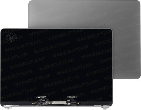 بديل جديد 13.3 بوصة لجهاز MacBook Pro M1 2020 A2338 EMC 3578 MYD83 MYD92 MYDA2 MYDC2 شاشة LCD ريتينا مجموعة علوية كاملة (رمادي) in Kuwait