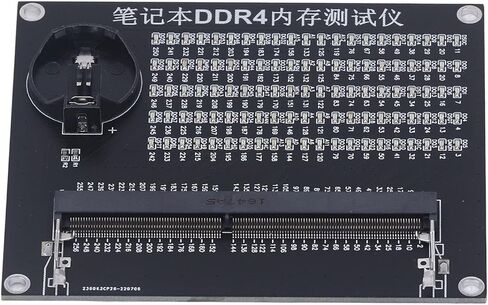بطاقة اختبار ذاكرة الكمبيوتر المحمول DDR3/4/5، بطاقة اكتشاف إصلاح دائرة اللوحة الأم للكمبيوتر مع ضوء LED لإصلاح اللوحة الأم (DDR3) in Saudi Arabia