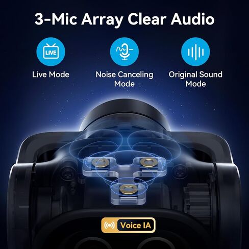 EMEET PIXY Dual-Camera AI-Powered PTZ Camera 4K, AI Tracking | PDAF&AI Autofocus 0.2s, 1/2.55'' Sony Sensor, 3 Mics, Presets, 4K Webcam for Streaming and OBS/Twitch/Switch 2 Compatible in Saudi Arabia