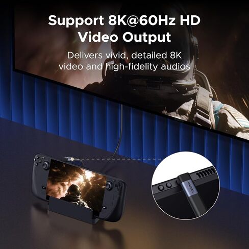 محول USB C 90 درجة من UGREEN، 3 حزم، محول USB C ذكر إلى أنثى بزاوية قائمة [40 جيجابت في الثانية، 240 وات، 8K 60 هرتز] متوافق مع Switch 2، Steam Deck، ROG Ally، MacBook، iPhone 17/16، iPad، Thunderbolt 4 in Kuwait