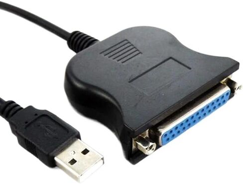 HONGP 5/10PCS USB to 25-pin DB25 Female 1284 Parallel Printer Adapter Print Converter Cable Parallel Interface Communication(1 PCS) in Saudi Arabia