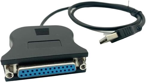 HONGP 5/10PCS USB to 25-pin DB25 Female 1284 Parallel Printer Adapter Print Converter Cable Parallel Interface Communication(1 PCS) in Saudi Arabia