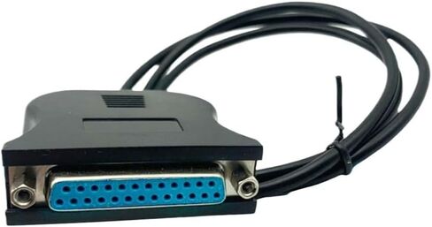 HONGP 5/10PCS USB to 25-pin DB25 Female 1284 Parallel Printer Adapter Print Converter Cable Parallel Interface Communication(1 PCS) in Saudi Arabia