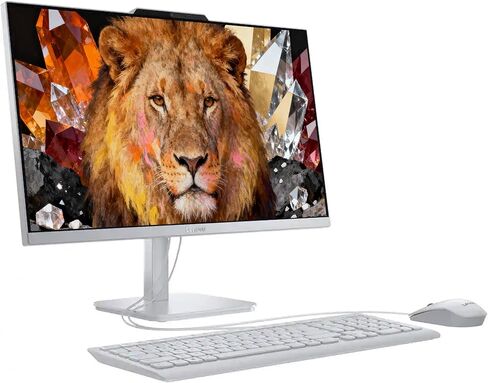 Lenovo A100 23.8 بوصة FHD الكل في واحد، وحدة المعالجة المركزية Intel 4-Core، ذاكرة الوصول العشوائي 16 جيجابايت، 512 جيجابايت SSD، كاميرا ويب، Wi-Fi 6/Bluetooth، RJ-45، لوحة المفاتيح والماوس، مثالية للمنزل متعدد المستخدمين/المكتب/التعلم عبر الإنترنت، Windo in Kuwait