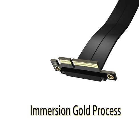كابل PCIe 4.0 x4 Riser، كابل تمديد PCI-Express 4X ذكر إلى أنثى محول موسع PCI-e _ 15 سم in Kuwait