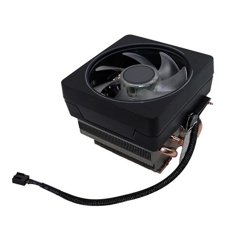 Ryzen 7 CPU Cooler Wraith Prism RGB LED Lighting Heatsink النحاس الأساسية مروحة معجون حراري مطبق مسبقًا متوافق مع AMD مقبس AM5 AM4 AM3، Ryzen7 8700X 9700X 2700X 3700X 4700X 6700X 7700X مبرد in Kuwait