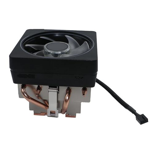 Ryzen 7 CPU Cooler Wraith Prism RGB LED Lighting Heatsink النحاس الأساسية مروحة معجون حراري مطبق مسبقًا متوافق مع AMD مقبس AM5 AM4 AM3، Ryzen7 8700X 9700X 2700X 3700X 4700X 6700X 7700X مبرد in Kuwait