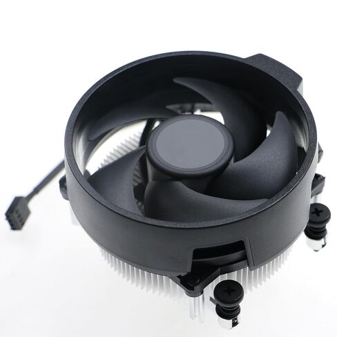 مروحة تبريد وحدة المعالجة المركزية Ryzen5 Cooler Wraith Stealth مع مقبس AM4/AM5 مبرد متوافق مع مبرد وحدة المعالجة المركزية AMD لمبرد Ryzen5 Ryzen3 8600X 8500X 5500X 3500X 3600X in Kuwait