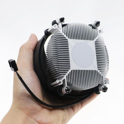 مروحة تبريد وحدة المعالجة المركزية Ryzen5 Cooler Wraith Stealth مع مقبس AM4/AM5 مبرد متوافق مع مبرد وحدة المعالجة المركزية AMD لمبرد Ryzen5 Ryzen3 8600X 8500X 5500X 3500X 3600X in Kuwait