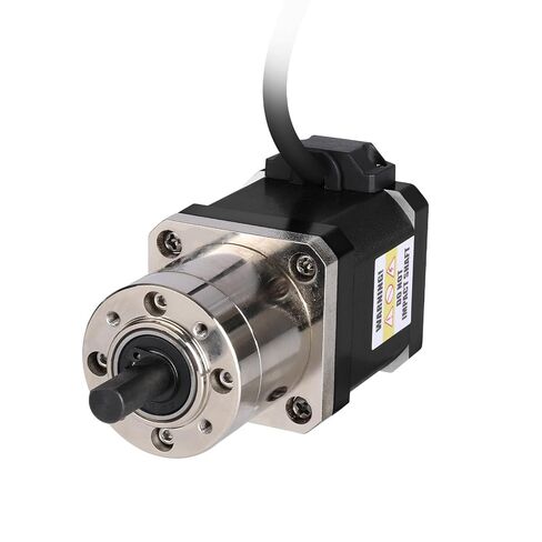13.73:1 Geared Nema 17 Stepper Motor with Integrated Planetary Gearbox 2 Phase 1.8‌°‌ 0.55Nm(77.89oz·in) High Torque Bipolar 2Ω 1.7A 83mm 4-Lead Shaft 20mm φ8mm Cable 1M 3D Printer DIY CNC in Kuwait