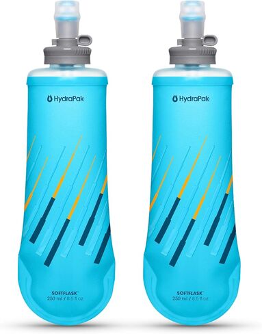 HydraPak SoftFlask - Collapsible Nutrition Flask (150ml or 250ml) - BPA Free, Easy Open Cap, Foldable, Lightweight in Saudi Arabia