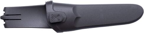 سكين Morakniv Craftline Basic 511 ذو شفرة ثابتة من الفولاذ عالي الكربون وغمد كومبي، شفرة 3.6 بوصة in Kuwait