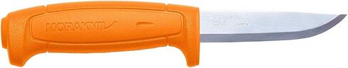 سكين Morakniv Craftline Basic 511 ذو شفرة ثابتة من الفولاذ عالي الكربون وغمد كومبي، شفرة 3.6 بوصة in Kuwait