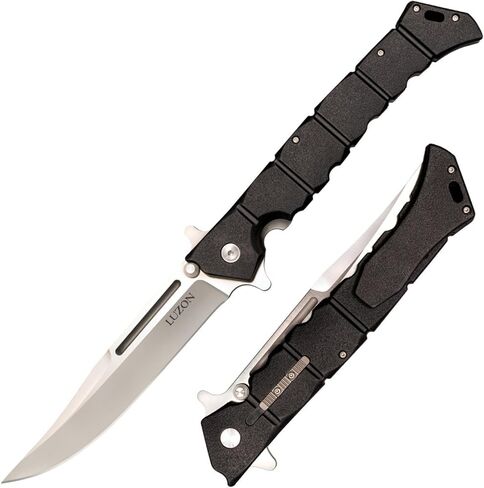 COLD STEEL Large Luzon 6" 8Cr13MoV Razor-Sharp Clip Point Blade 7.5" GFN Handle Tactical EDC Folding Knife w/Leaf-Spring Lock in Saudi Arabia