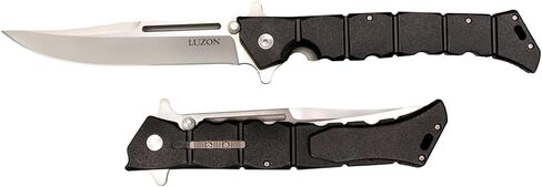 COLD STEEL Large Luzon 6" 8Cr13MoV Razor-Sharp Clip Point Blade 7.5" GFN Handle Tactical EDC Folding Knife w/Leaf-Spring Lock in Saudi Arabia