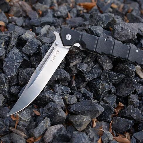 COLD STEEL Large Luzon 6" 8Cr13MoV Razor-Sharp Clip Point Blade 7.5" GFN Handle Tactical EDC Folding Knife w/Leaf-Spring Lock in Saudi Arabia