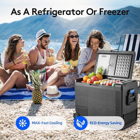 BODEGACOOLER 12 Volt Car Refrigerator, 61Quart Car Fridge WIFI APP Control, Protable Freezer -4℉-68℉, RV Electric Cooler 12/24V DC 100-240V AC for Outdoor, Truck, Van, Vehicles, Camping, Travel in Saudi Arabia