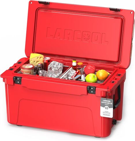 Rotomolded Hard Cooler, Portable Small Ice Chest with 3-Inch Insulation, Heavy-Duty Beach Cooler for Camping, Fishing, Boating, Picnic, BBQ, Travel in Saudi Arabia