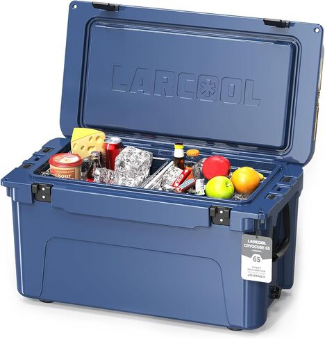 Rotomolded Hard Cooler, Portable Small Ice Chest with 3-Inch Insulation, Heavy-Duty Beach Cooler for Camping, Fishing, Boating, Picnic, BBQ, Travel in Saudi Arabia