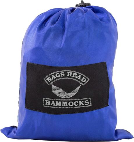 Nags Head Hammocks Double Galaxy Camping Hammock with 2 Tree Straps, Triple Stitched Durable Nylon Material, Compact Design for Backpacking, Travel, Beach, Backyard, Patio, Hiking in Saudi Arabia