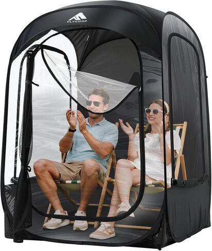 Sports Tent: Flycoop Portable Weather Pop Up Pod 1 Person to Provide Shelter from Wind Rain and Cold Weather Shelter for Outdoor Activities, Sports Events, Camping and Hiking in Saudi Arabia