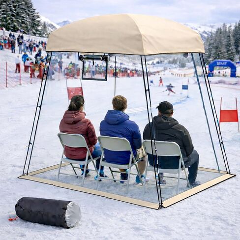 Sports Tent, Portable Sports Tent Shelter Fits 2-4 Persons,6.3FT Height Clear Bubble Tents for Sports Games and Camping,Providing Shelter from Wind and Rain in Saudi Arabia