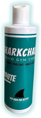 SharkChalk - Liquid Gym Chalk - White - 200ml in Saudi Arabia