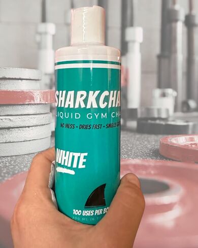SharkChalk - Liquid Gym Chalk - White - 200ml in Saudi Arabia